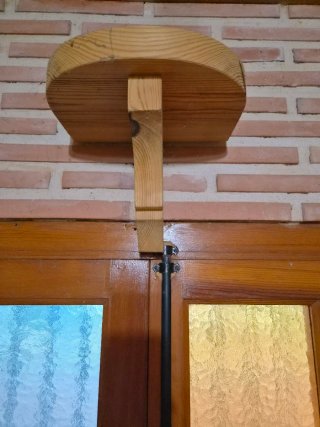 Juego 5 peanas madera de pino  Para decoración.