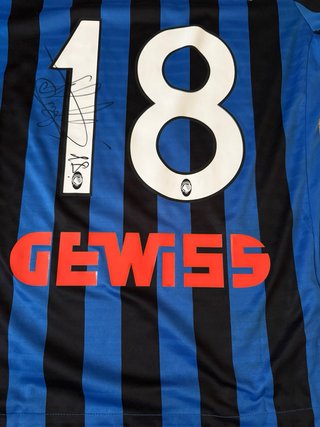 Maglia Atalanta Malinovskyi 18 autografata