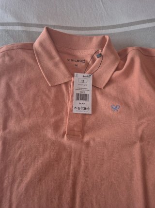 Polo Silbon Kids Coral Talla 14