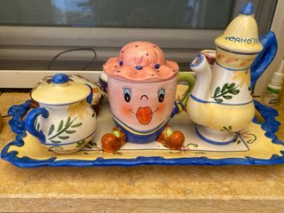 Set Ceramiche Varie Decorazioni
