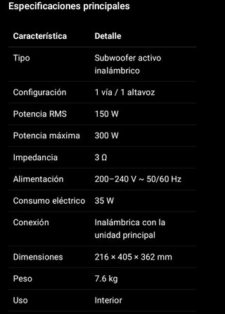 Barra Sonido LG HLB54S