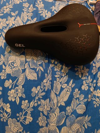 Sillín Bici Ergonómico Negro