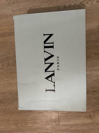 Zapatillas Lanvin Paris Rojas y Blancas  TALLA 43