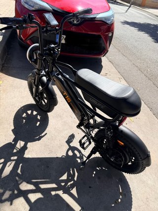 Bicicleta eléctrica Urlife T16 Negra