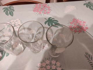 Set 4 bicchieri da bibita, Mulino Bianco