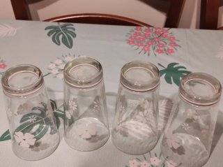 Set 4 bicchieri da bibita, Mulino Bianco
