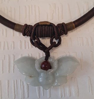 Gargantilla Jade Flor Loto