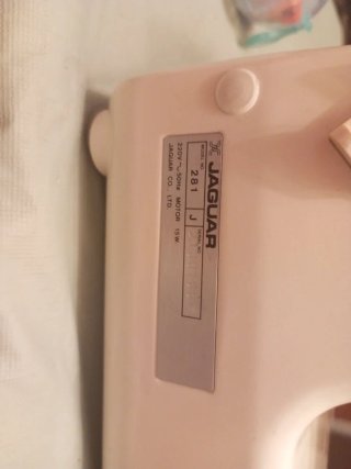 Máquina de coser Wertherim Jaguar 281