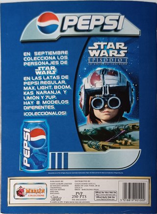 Colección Cromos Star Wars Episodio I