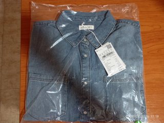 Camisa vaquera Springfield Talla L