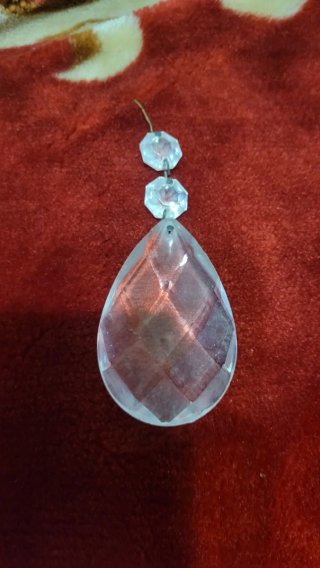 Lágrimas de cristal para lámpara