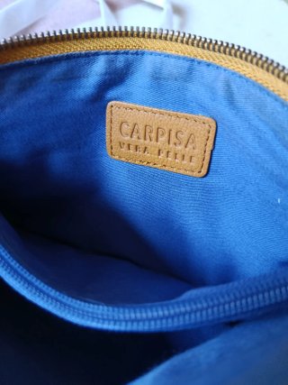 Carpisa Borsetta scamosciata con trafori