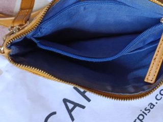 Carpisa Borsetta scamosciata con trafori