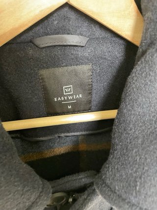 Abrigo Easy Wear azul talla M
