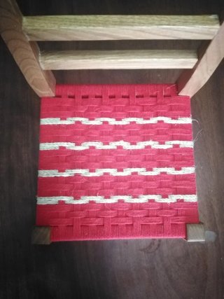 Silla para niños artesanal