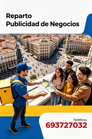 Reparto publicidad de tu negocio