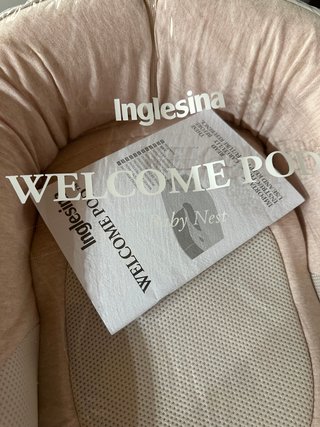 Nido Welcome pod Bebé Inglesina Rosa