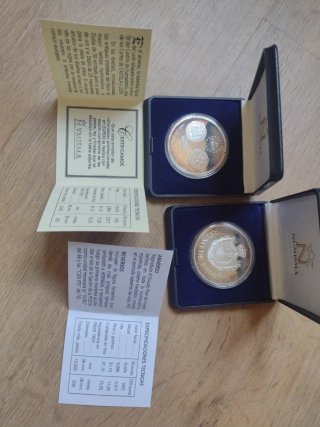 Lotto ESCLUSIVO: 2 Once TROY di Argento Puro .999