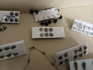 Lote de pendientes de plata