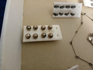 Lote de pendientes de plata