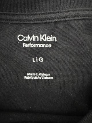 T-shirt Calvin Klein Uomo Taglia L Nera