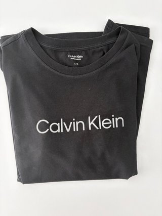 T-shirt Calvin Klein Uomo Taglia L Nera