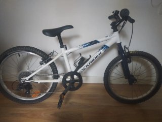 Bicicleta Rockrider ST 120 Blanca