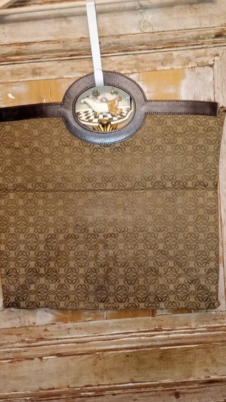 Bolso Loewe Vintage Grande Beige/Marrón