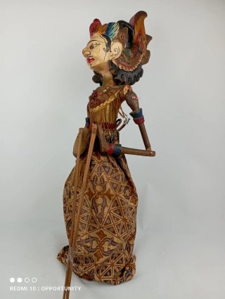 Marioneta Wayang artesanal 55 cm