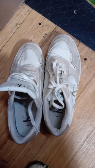Sneakers Calvin Klein Beige/Bianco
