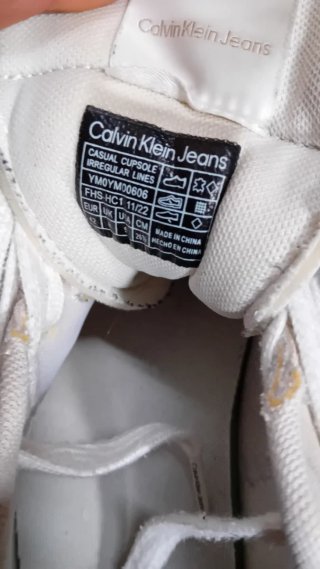 Sneakers Calvin Klein Beige/Bianco