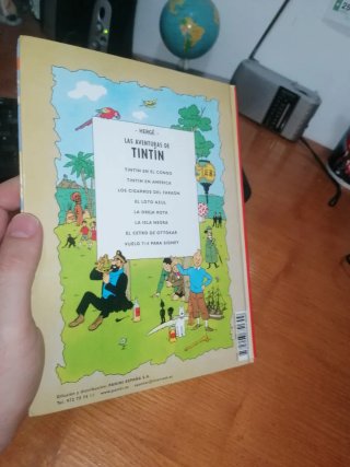Cómic: LA ISLA NEGRA. LAS AVENTURAS DE TINTÍN