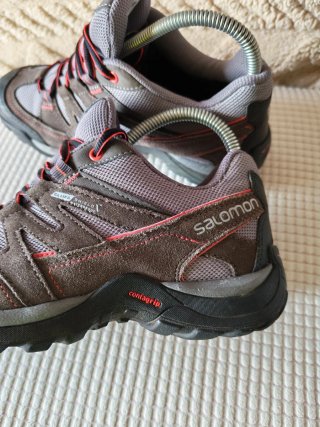 Zapatillas Salomon Trekking Marrón/Gris