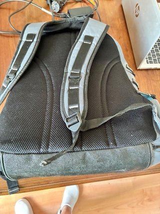 Mochila para portátil 15 azul y gris