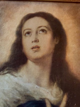 Cuadro Virgen María Vintage