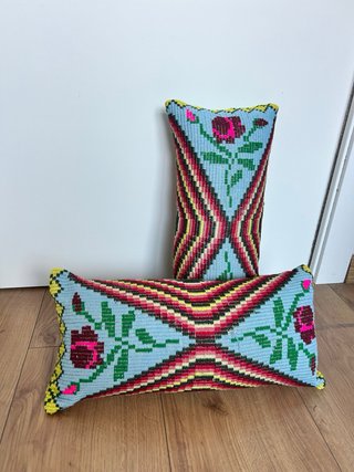 Coppia Cuscini Decorativi Floreali