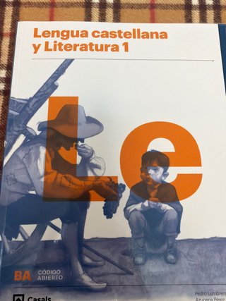 Lengua castellana y literatura 1, Le Bachillerato