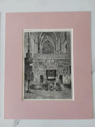 2 Litografie con Passepartout