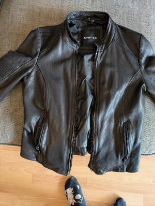 Cazadora Gipsy piel Genuina mujer.