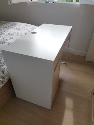 Escritorio Blanco Micke 105x50cm Ikea