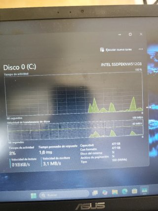Portatile Asus i5 10ª Gen SSD Argento
