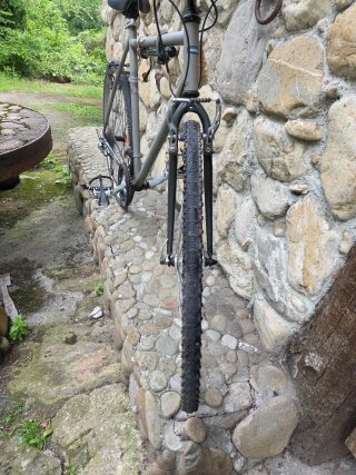 Bicicleta Gris Decathlon