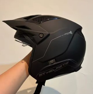 Casco MT Helmets District SV Negro