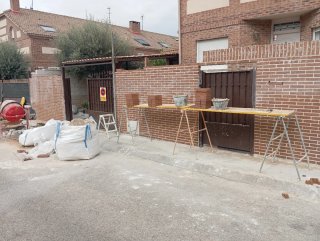 Ladrillo visto para construcción