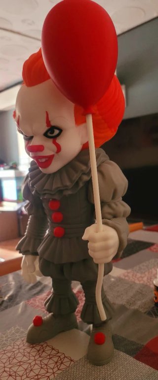 Pennywise 48cm Impreso 3D