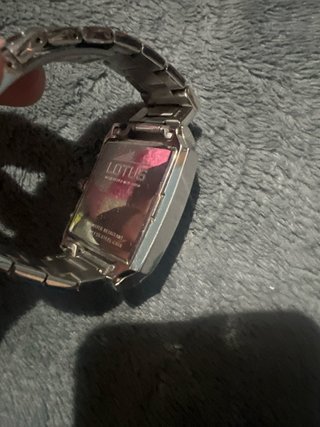 Reloj Lotus Plata