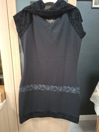 Vestido estampado verde