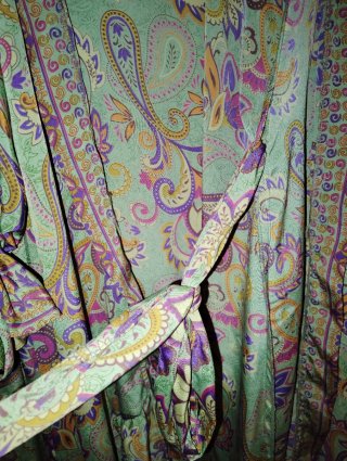 Vestido túnica boho estampado