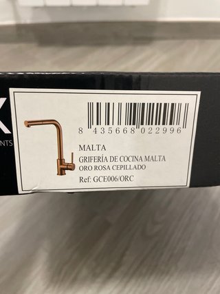 Grifo de cocina marca IMEX