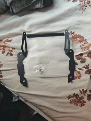 Soporte GPS Honda Transalp Negro